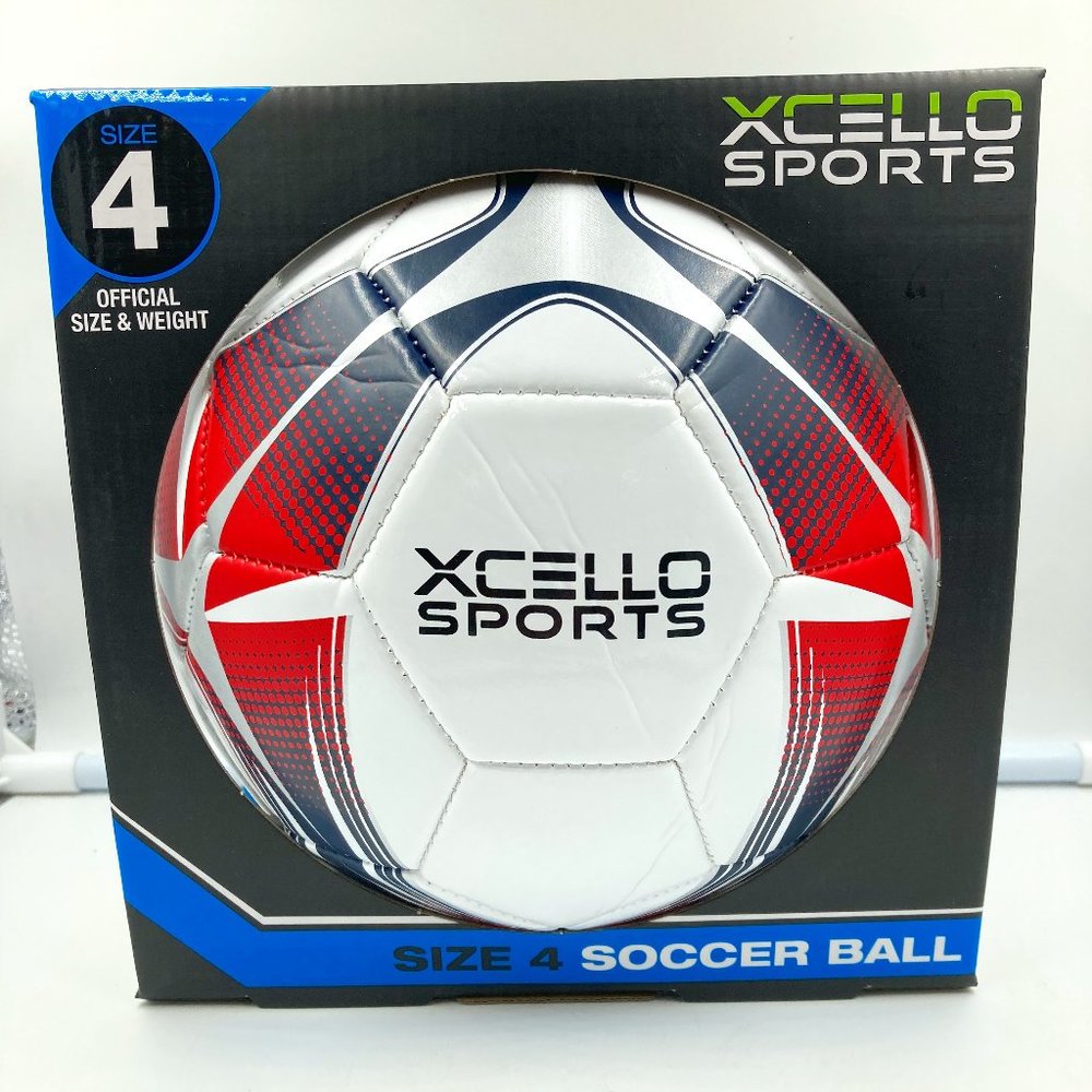 Xcello Sports Size 4 Soccer Ball 840312300449